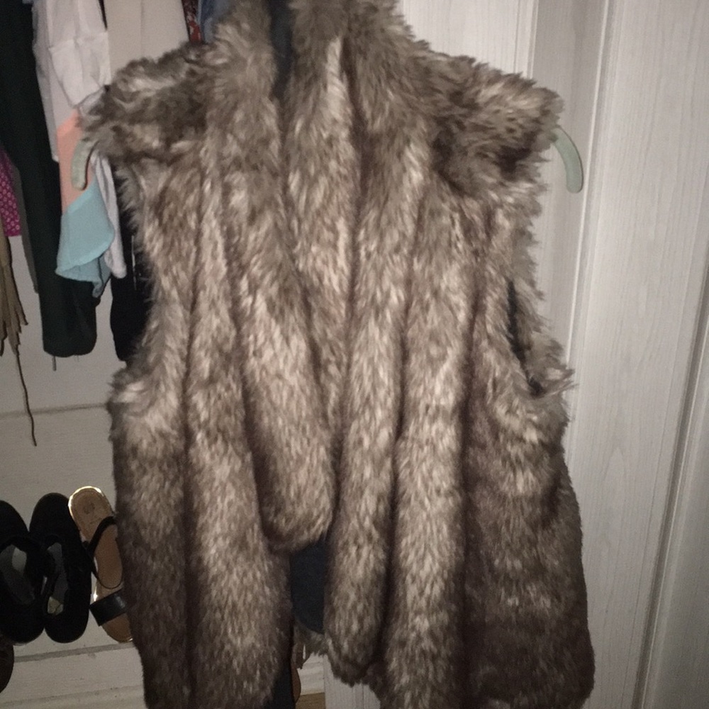 Beautiful thick FUR VEST. Very soft